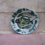 Ceramic plate from Vallauris