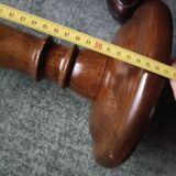 Plant stand, turned wooden plant holder