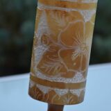 Alabaster elephant lamp