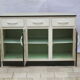 Low kitchen furniture formica ivory color