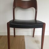 4 scandinavian  chairs  60