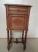 Canelé leg bedside table, 1900s