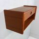 Danish teak wall console with drawer 1960's