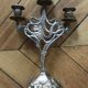 Chandelier Art Nouveau three fires