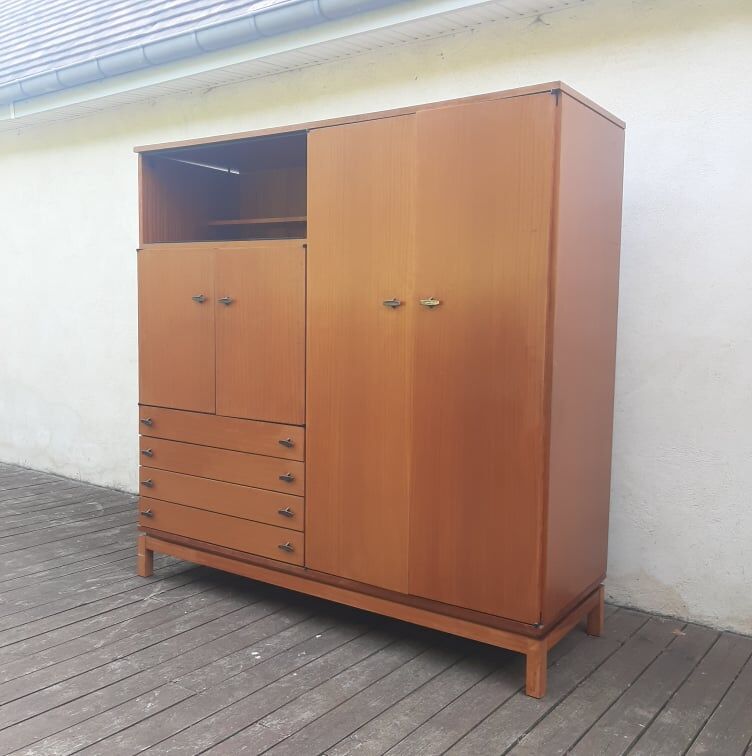 Marcel Gascoin teak cabinet