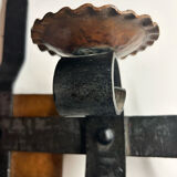 Brutalist wall candle holder from the 70s (X2)