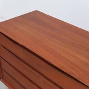 Freestanding chest of drawers in teak by Arne Vodder for Sibast, 1960s