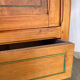 Art Deco wardrobe with oval mirror