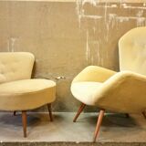 Rare year 50 Wing chair Bergère Chair of Ernst Max Jahn