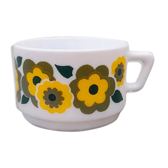 Tasse motif lotus arcopal