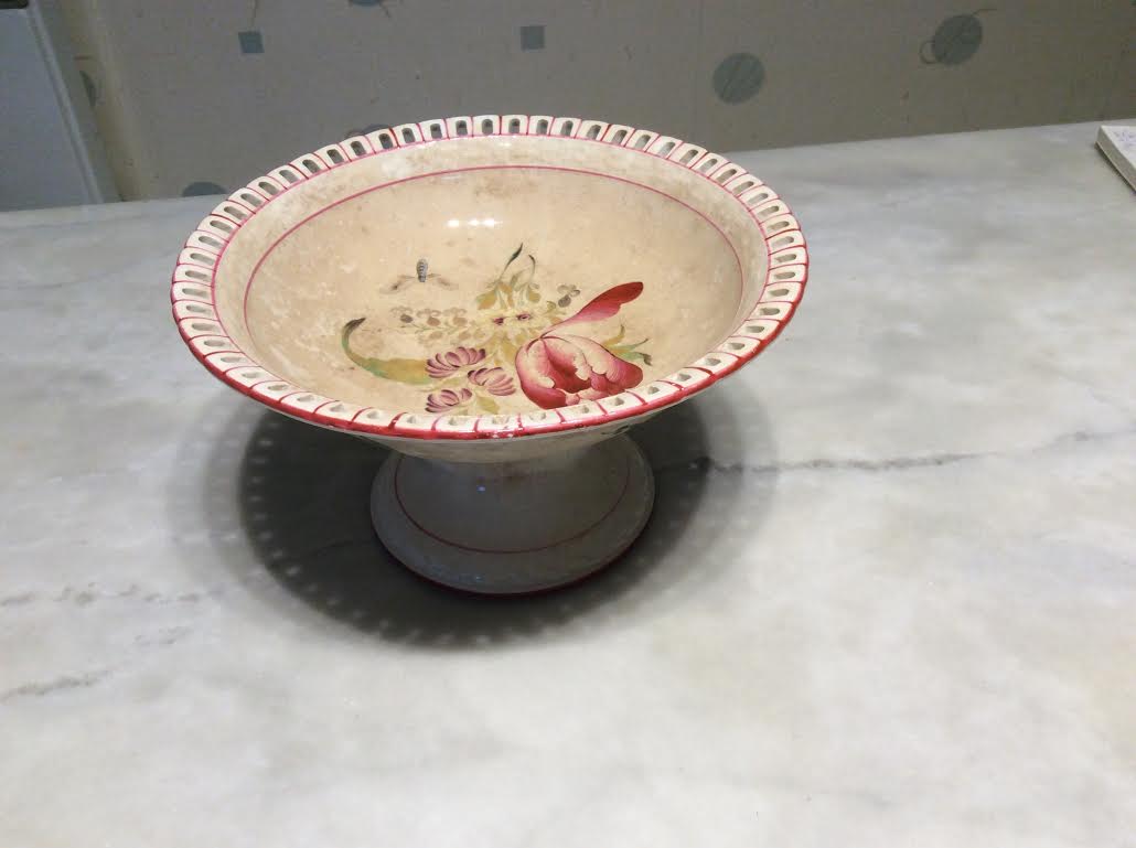 Long-old soup and compotier