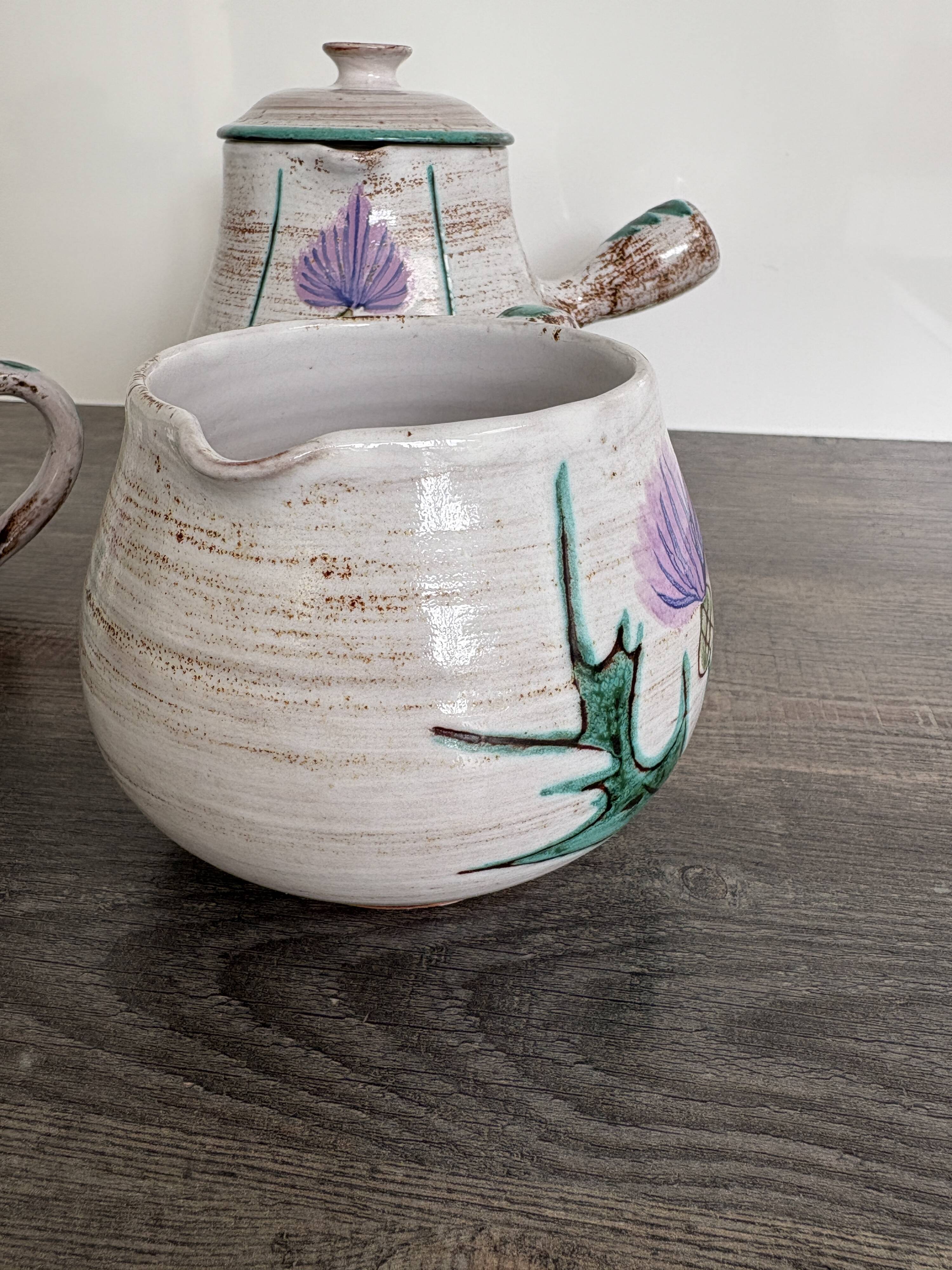 Three Vintage Thistle Pitchers – Daniel Étienne