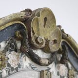 Painted Folk Art Bridal Cupboard