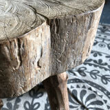 Wooden milking stool