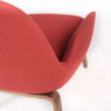 Easy chair with legs of walnut of Danish design for Normann Copenhagen