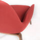 Easy chair with legs of walnut of Danish design for Normann Copenhagen