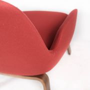 Easy chair with legs of walnut of Danish design for Normann Copenhagen