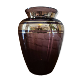Vase boule Boom d'Anvers vintage violet