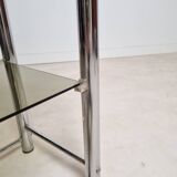 Chrome side table