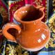 Terracotta jug