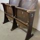 Vintage Two-Seat Cinema Bench from Thonet, 1950s