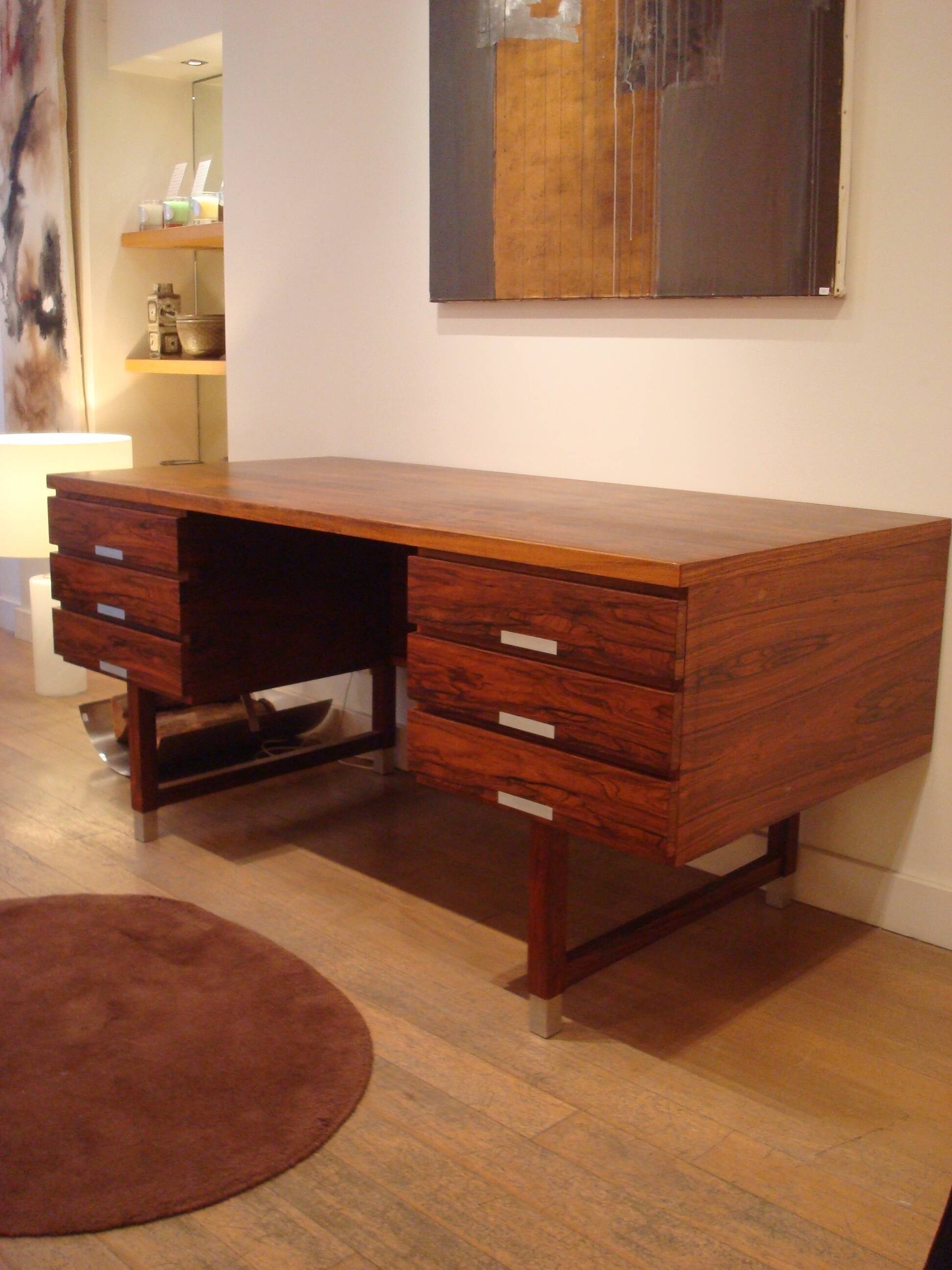 BUREAU PALISSANDRE DANOIS