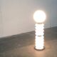 Mid-century space age glass floor lamp by Carlo Nason for JBS, 1960s.