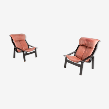 Set de 2 fauteuils italiens 1960