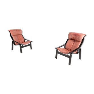 Set of 2 Italian armchairs 1960