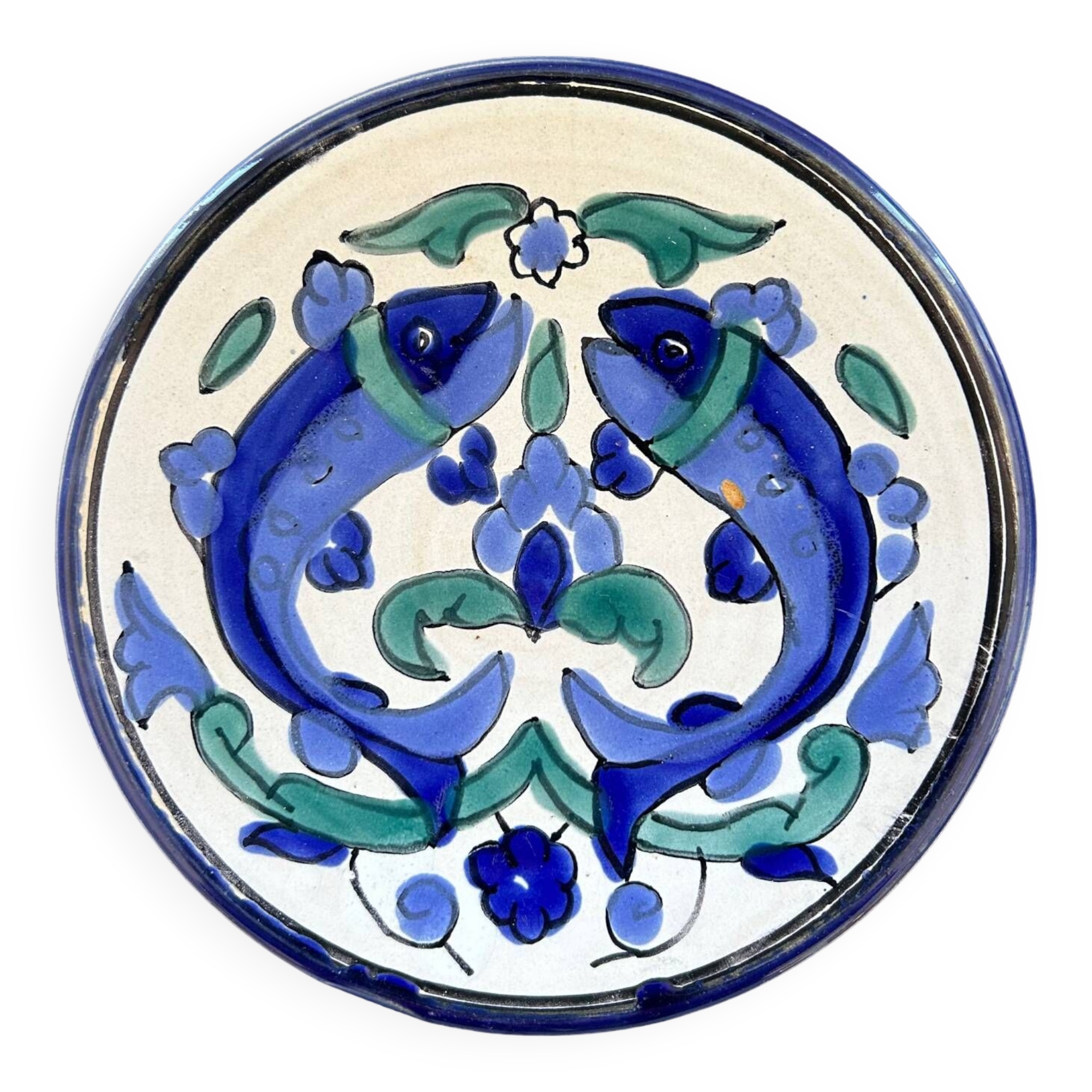 Decorative fish dish