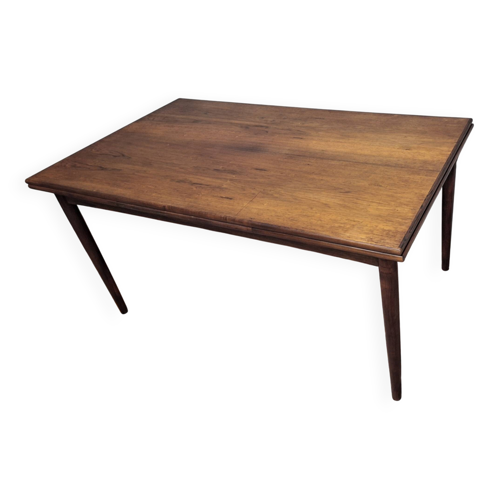 Grande table à manger en palissandre de Vemb Mobelfabrik, Danemark ...