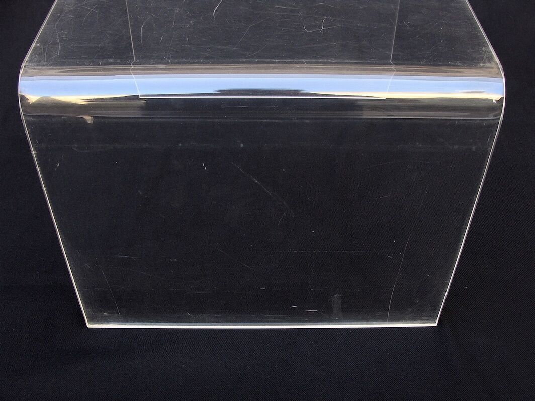 Pull-out coffee tables 1970 in plexiglass