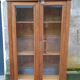 Vitrine en noyer 1900