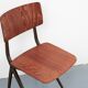Marko S201 "Spinstoel" Oak / Brown Chair