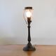 Vintage 1920s Danish table lamp in the style of Just Andersen Diskometal design