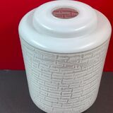 Lampshade ceiling lamp glass year 70