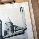 Heliogravure of Metz, vintage printed in 1926.