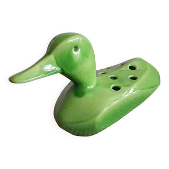 Vintage ceramic duck