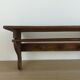 Wooden wall shelf