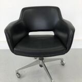 Leather Office Chair, 1960s