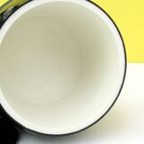 Ice bucket black and gold