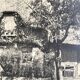 Georges lefebvre, old cottage, black and white photo, circa 1930. signed in ink