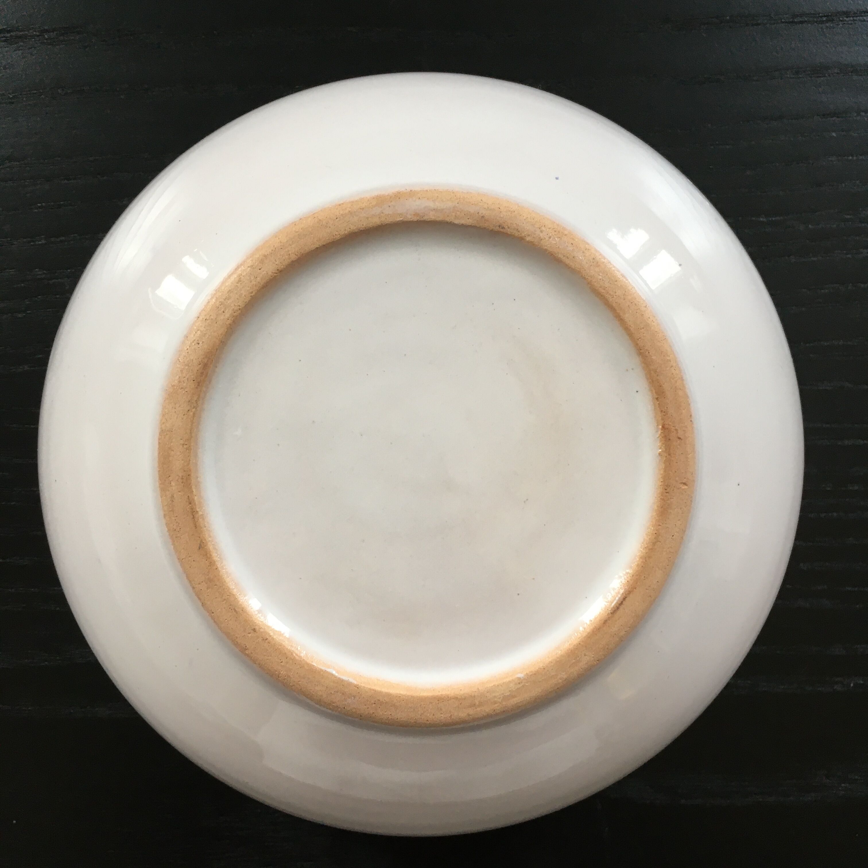 Salad bowl blue décor