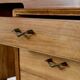 Midcentury Alfred Cox Desk In Walnut And Brass.