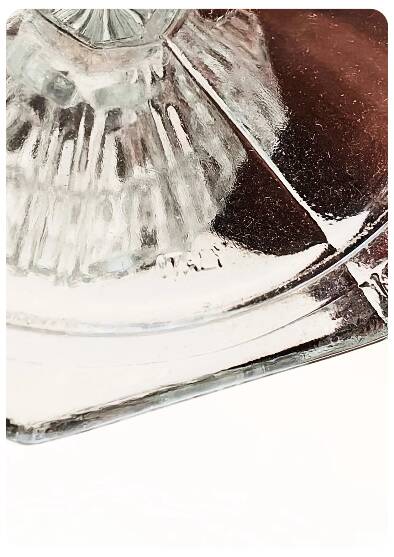 1930s Fidenza Vase – Italian Art Deco Pressed Glass