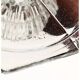 Vase Art déco Fidenza en verre pressé, Italie années 1930