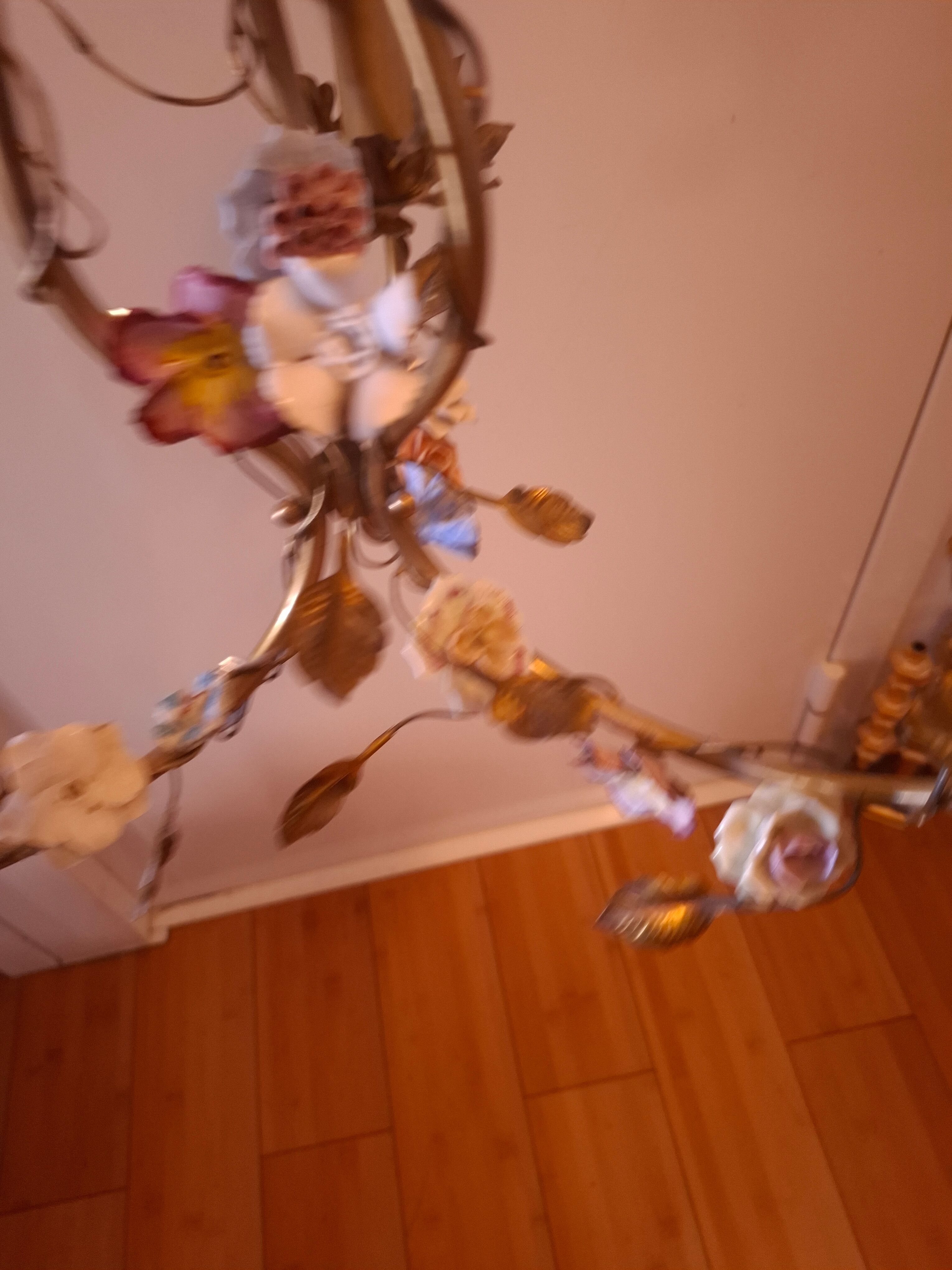 Lustre flower decoration