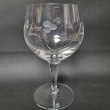 Set of 6 stemmed glasses