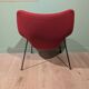 Fauteuil Oyster rouge - Pierre Paulin - Ligne Roset