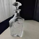Arques crystal whiskey decanter Fontenay model in its original box